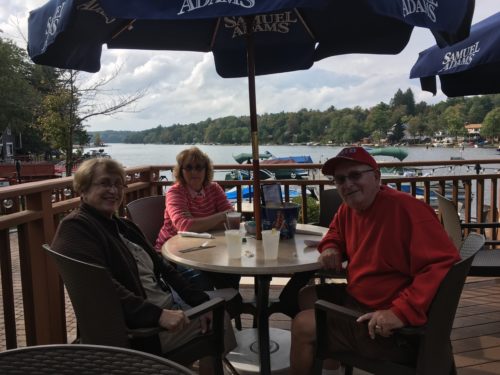 Lunch by the lake